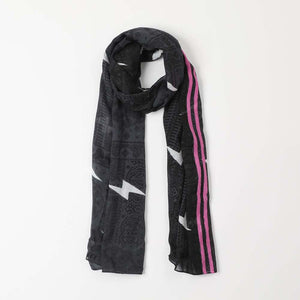 Pañuelo Estampado Negro Zeu Humana