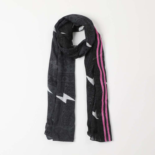 Pañuelo Estampado Negro Zeu Humana