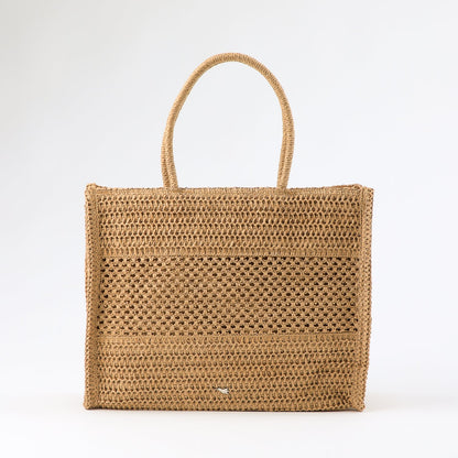 Cartera De Playa Safi Beige Tatienne
