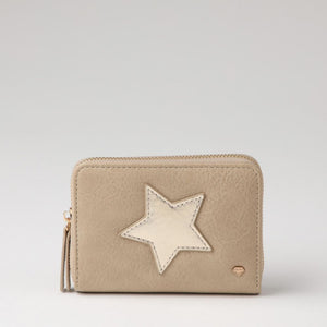Billetera mediana Margot Ecocuero Estrella ID