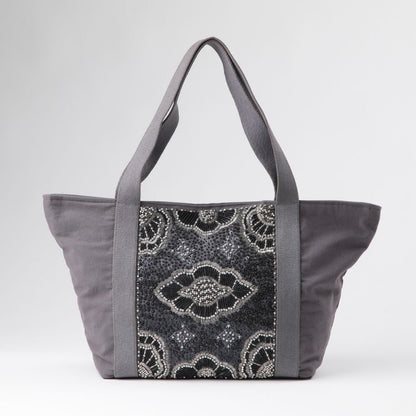 Cartera Tote Adela Gris Humana