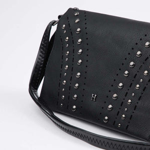 Cartera Cruzada Party Negra Humana
