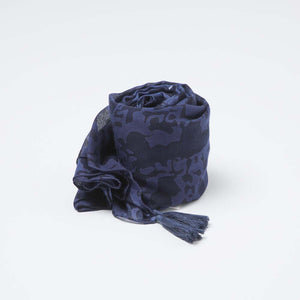 Pañuelo Estampado Trieste Azul Tatienne