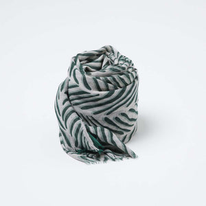 Pañuelo Estampado Grun Verde i-D