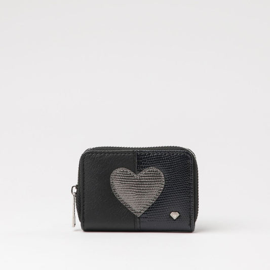 Billetera Chica Heart Negra i-D