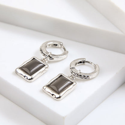Aros Argollas Elva Silver Tatienne