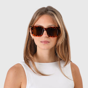 Anteojos de sol Mancora Cuadrado café Bobs