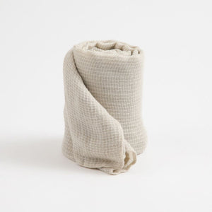 Pañuelo Liso Javi Cuadros Blanco Humana