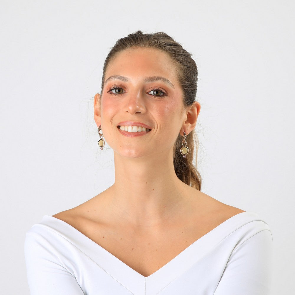 Aros Argollas Zuri Dorado Humana