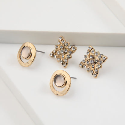 Set De Aros Noa Dorado I-D