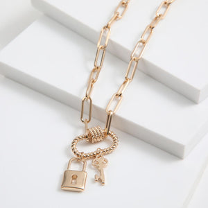 Collar Nina Dorado ID