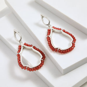 Aros Largos Mila Plateado I-D
