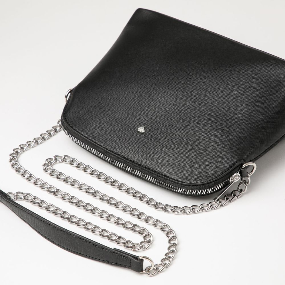 Cartera Cruzada Arouca Black Negra i-D