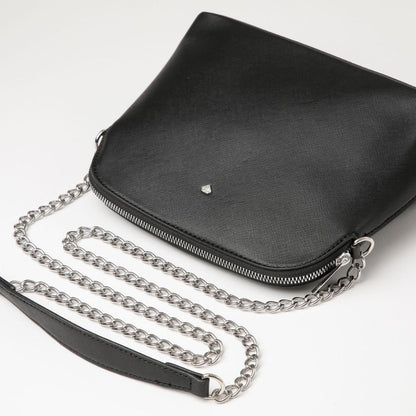 Cartera Cruzada Arouca Black Negra i-D