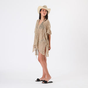 Kimono Tejido Nina Cafe Humana