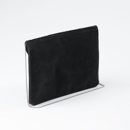 Cartera Clutch Caspio Negro Tatienne
