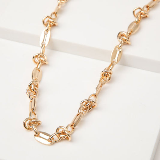 Collar Set Apricot Crush 3 Dorado Tatienne