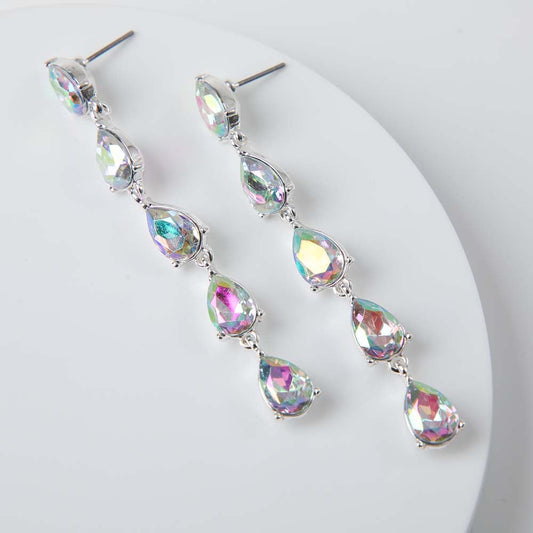Aros Largo Vert Plateado i-D