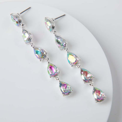 Aros Largo Vert Plateado i-D