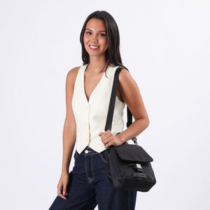 Mochila Becky Negro Humana