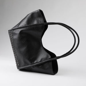 Cartera Tote Ecocuero Carla Negro Humana