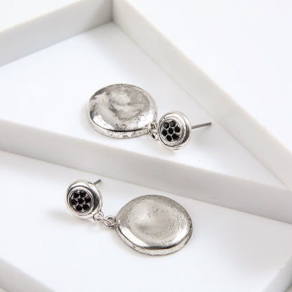 Aros Medianos Amira Silver Tatienne