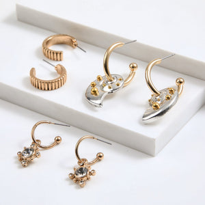 Set De Aros Frank Dorado Humana