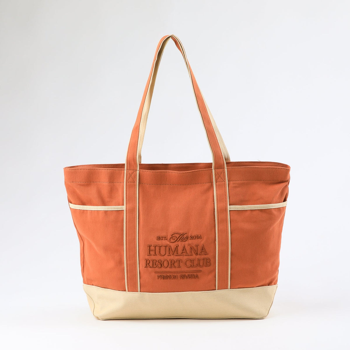 Cartera Tote Verona Orange Humana
