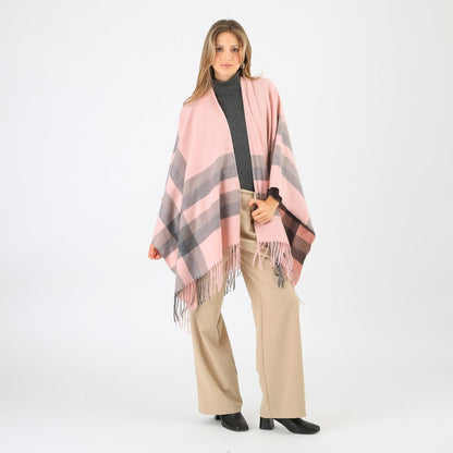 Poncho Puka Rosado Tatienne