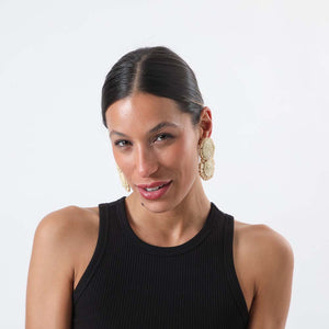 Aros Largos Gaillardia Beige Humana