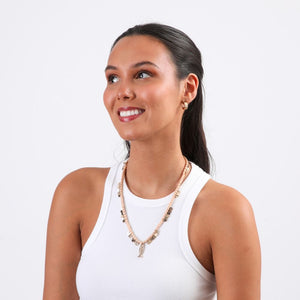 Collar Corto Sea Flake Dorado Humana