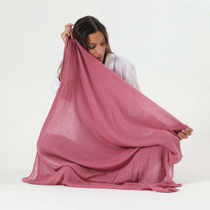 Pañuelo Liso Rosado Tisu Tatienne