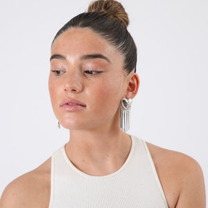 Aros Holly Plateado ID