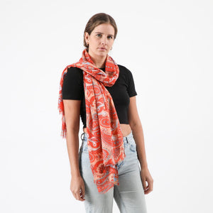 Pañuelo Estampado Charlotte Naranjo Tatienne