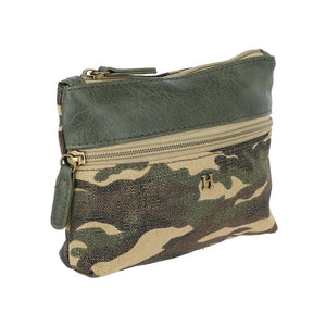 Estuche Solid Military Verde Humana