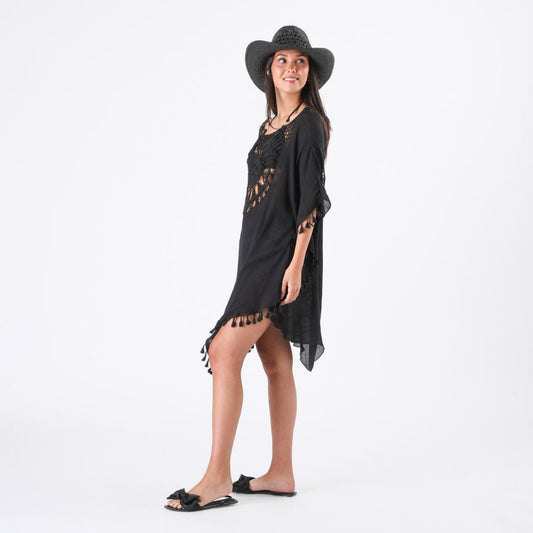 Kimono Luz Negro Humana