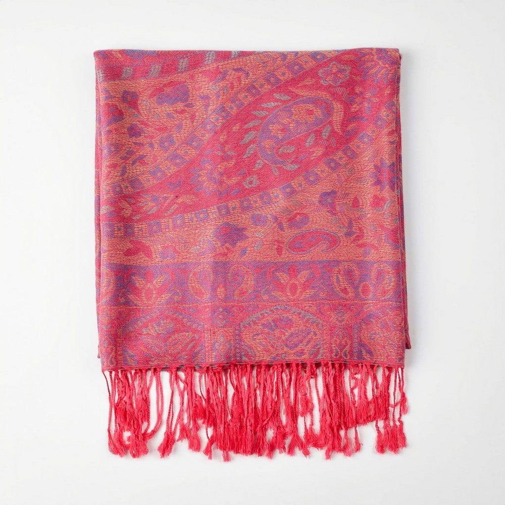 Pañuelo Jacquard Jerome Rosado Humana