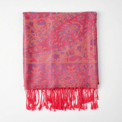 Pañuelo Jacquard Jerome Rosado Humana