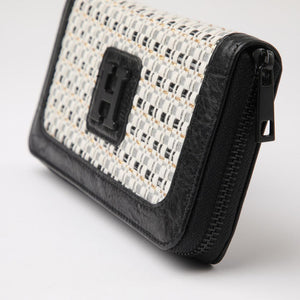 Billetera Grande Aztecas Negra Humana