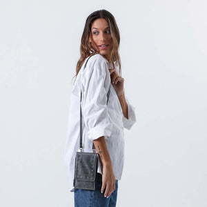 Minibag Plateado Iris i-D