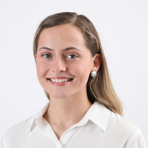 Aros Pegado Fan Plateado Tatienne