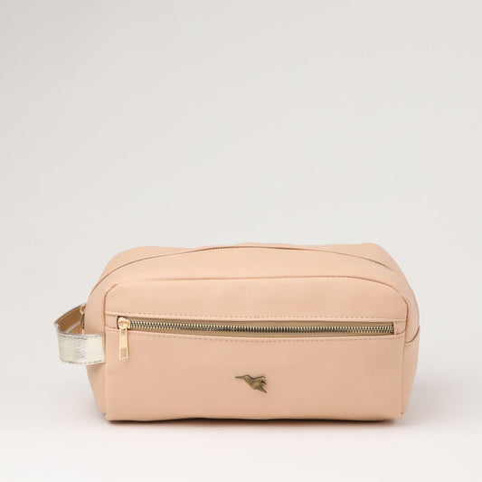 Cosmetiquero Solid Metallic Beige Tatienne