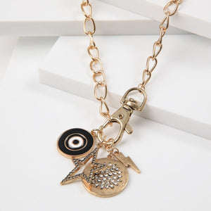 Collar Corto Tania Dorado Humana