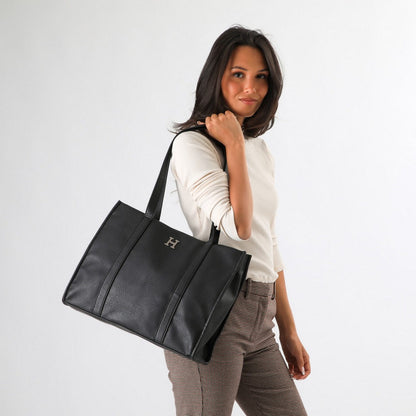 Cartera Tote Sara Negro Humana