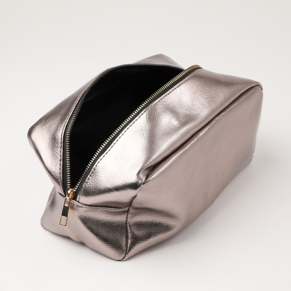 Cosmetiquero Solid Metallic Gun Tatienne