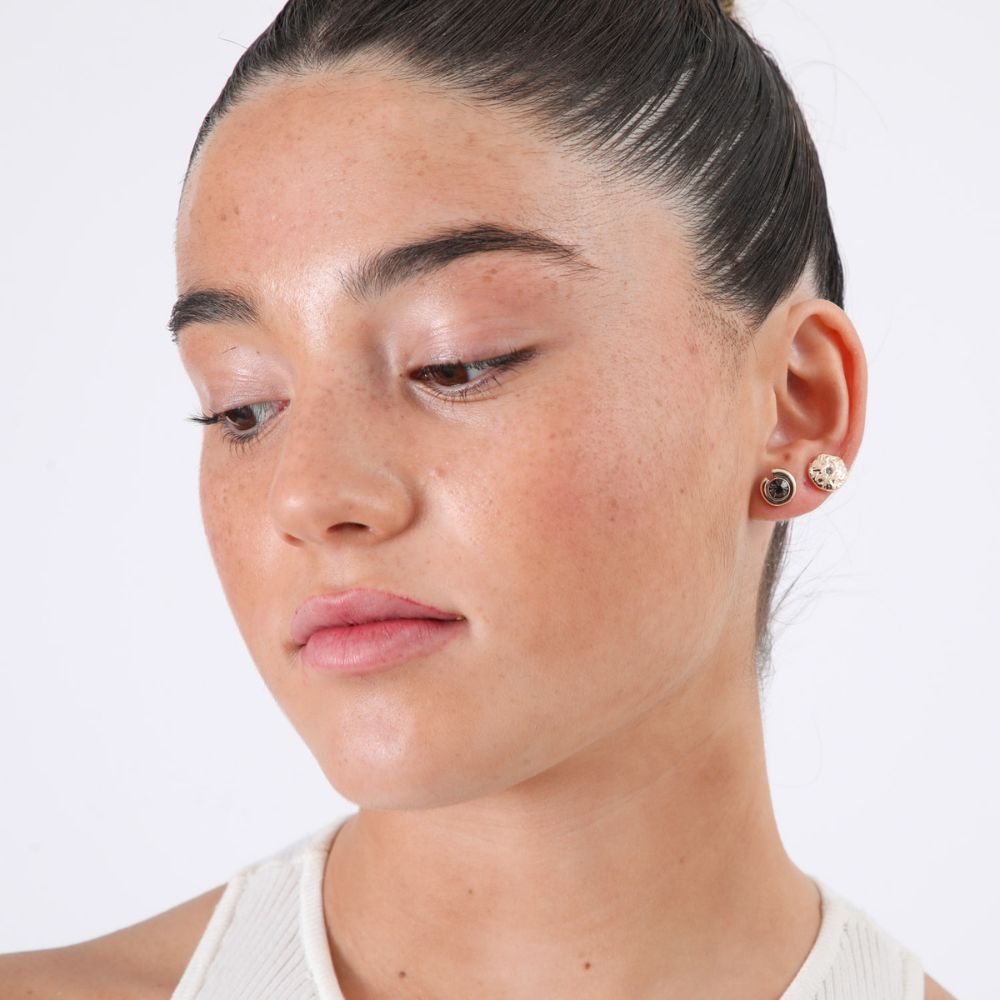 Set de 3 aros Boreal circones dorado ID