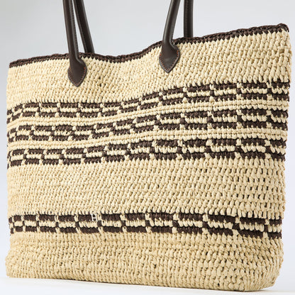 Cartera De Playa Corcega Brown Humana