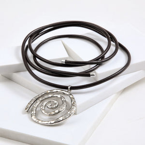 Collar Corto Jex Plateado Humana