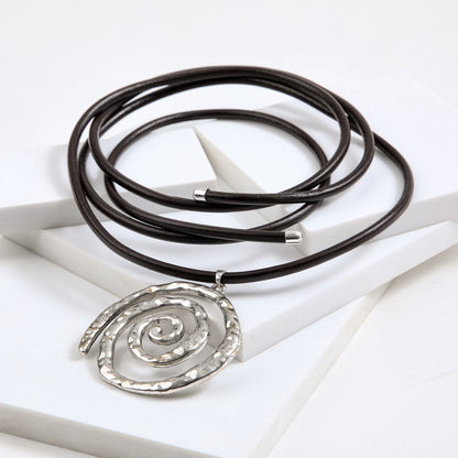 Collar Corto Jex Plateado Humana