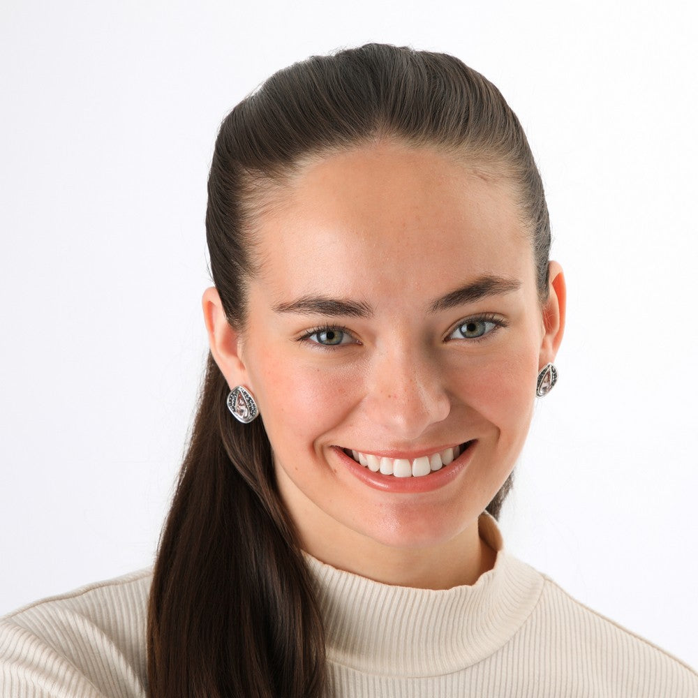 Aros Pegados Ema Plateado I-D